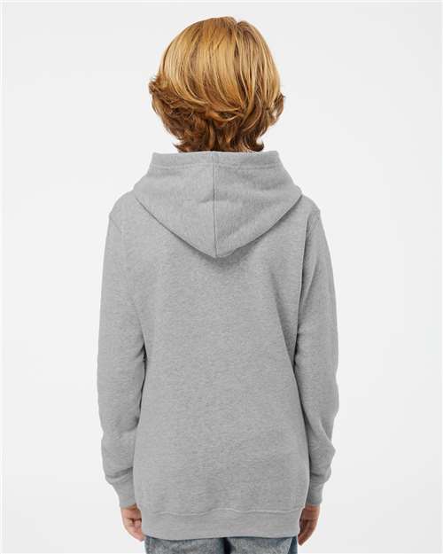 Youth Triblend Fleece Hooded Sweatshirt - 8880 3