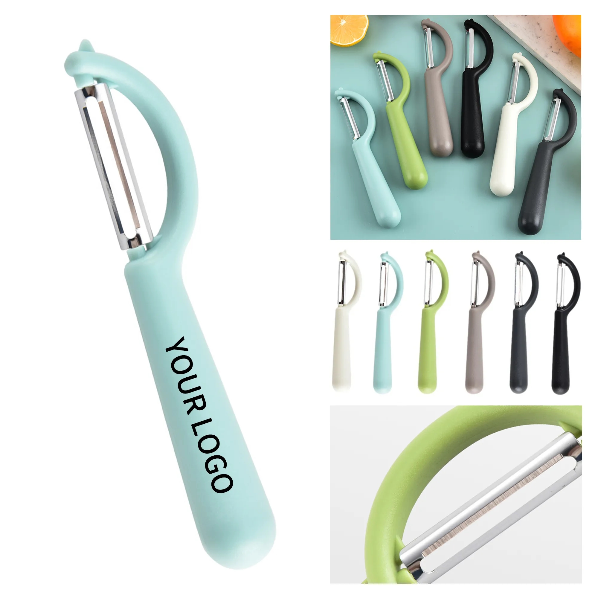 Ergonomic Vegetable Peeler with Non-Slip Handle 7