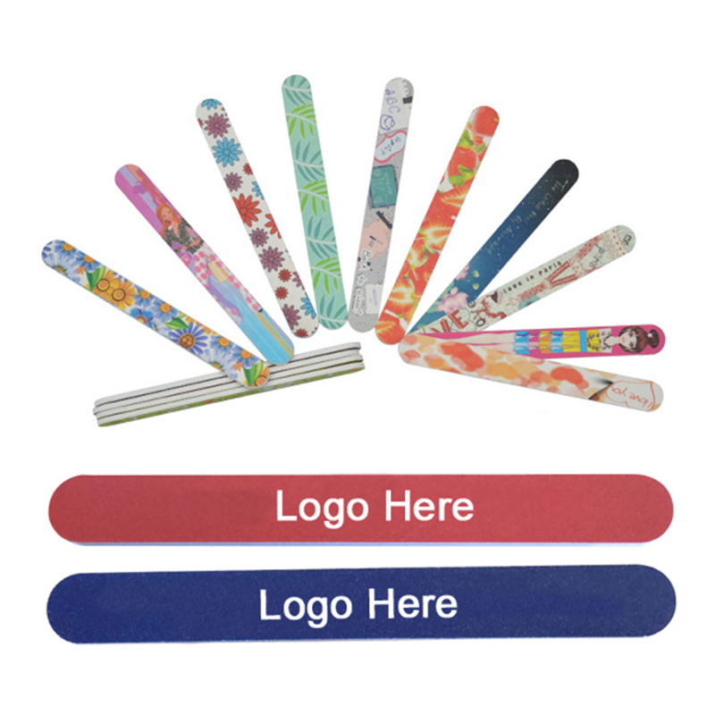 7' Multi-Color Thick Foam Nail File with PVC bag 1