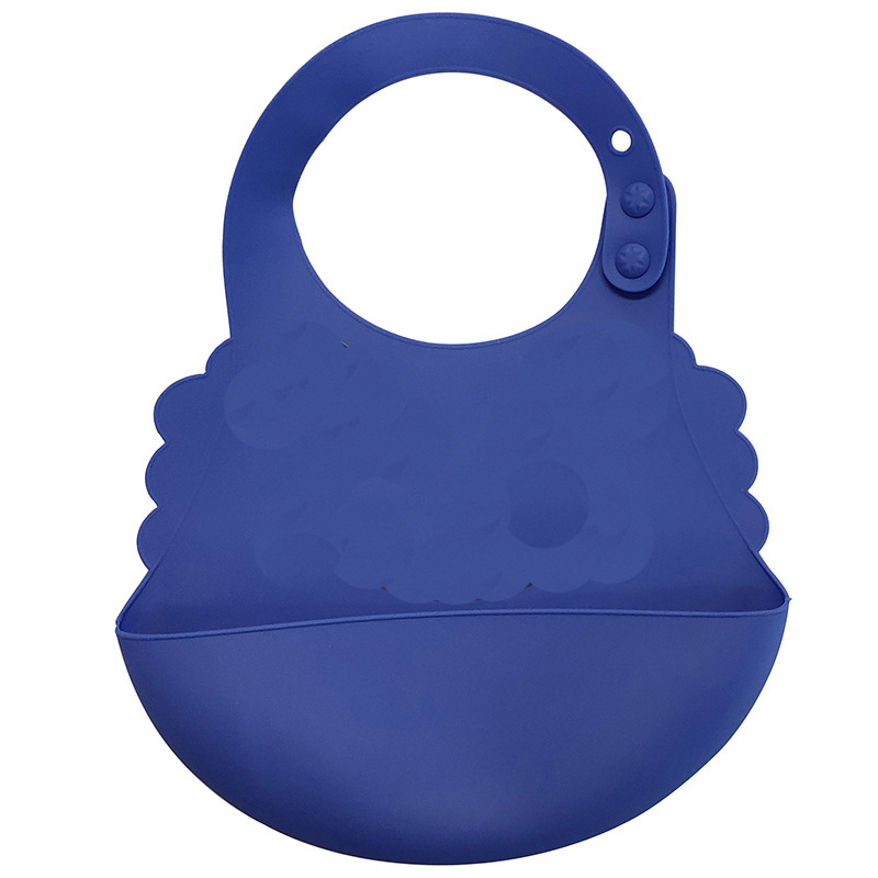 Ultra-Thin Lightweight Silicone Baby Bib Waterproof 4