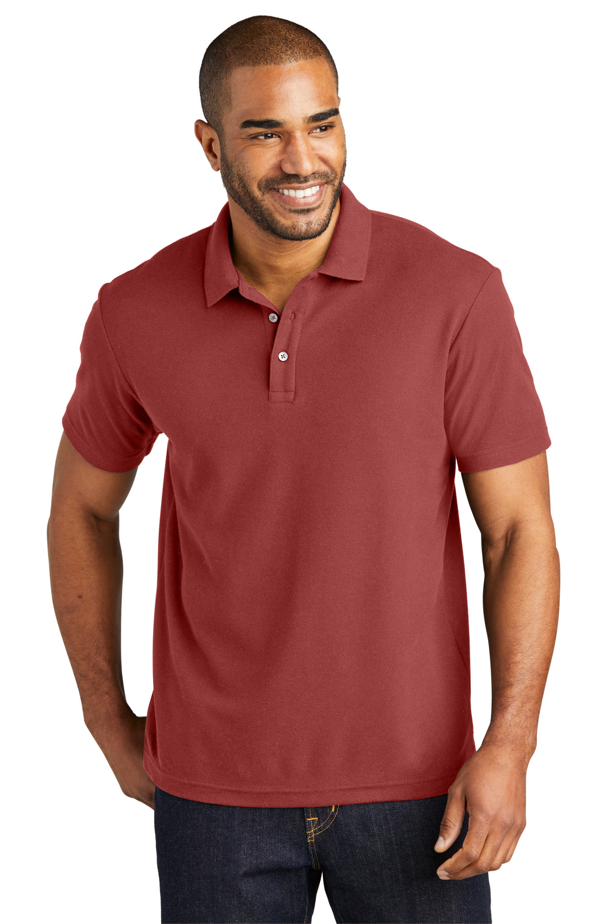 Port Authority C-FREE Cotton Blend Pique Polo K867 48