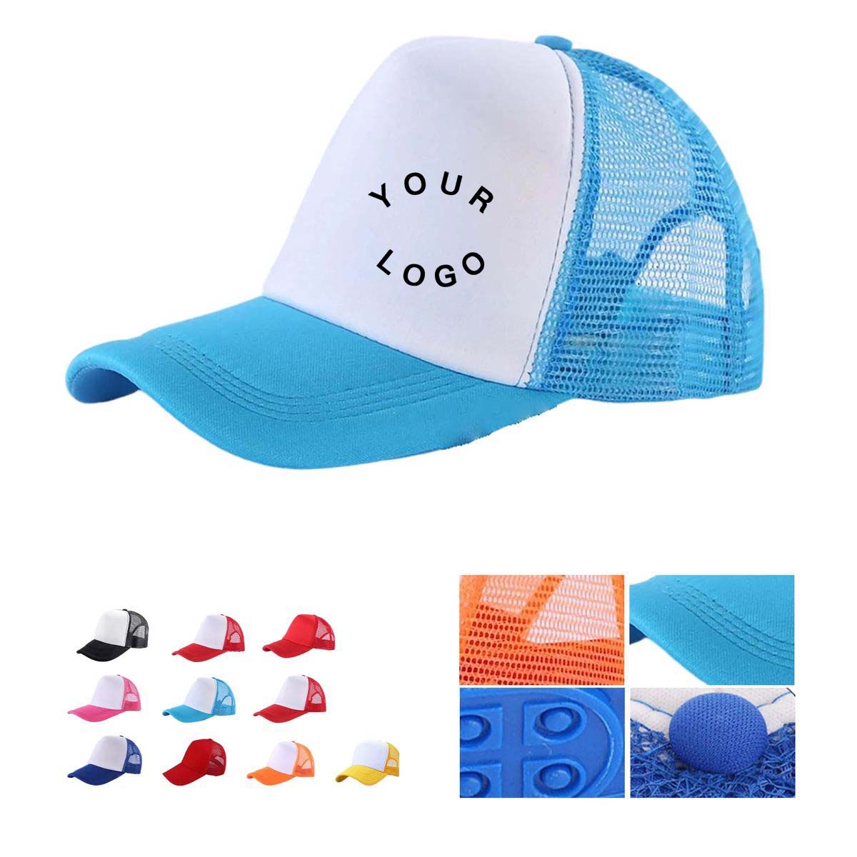 Lightweight Summer Mesh Hat for Outdoor Activities 3