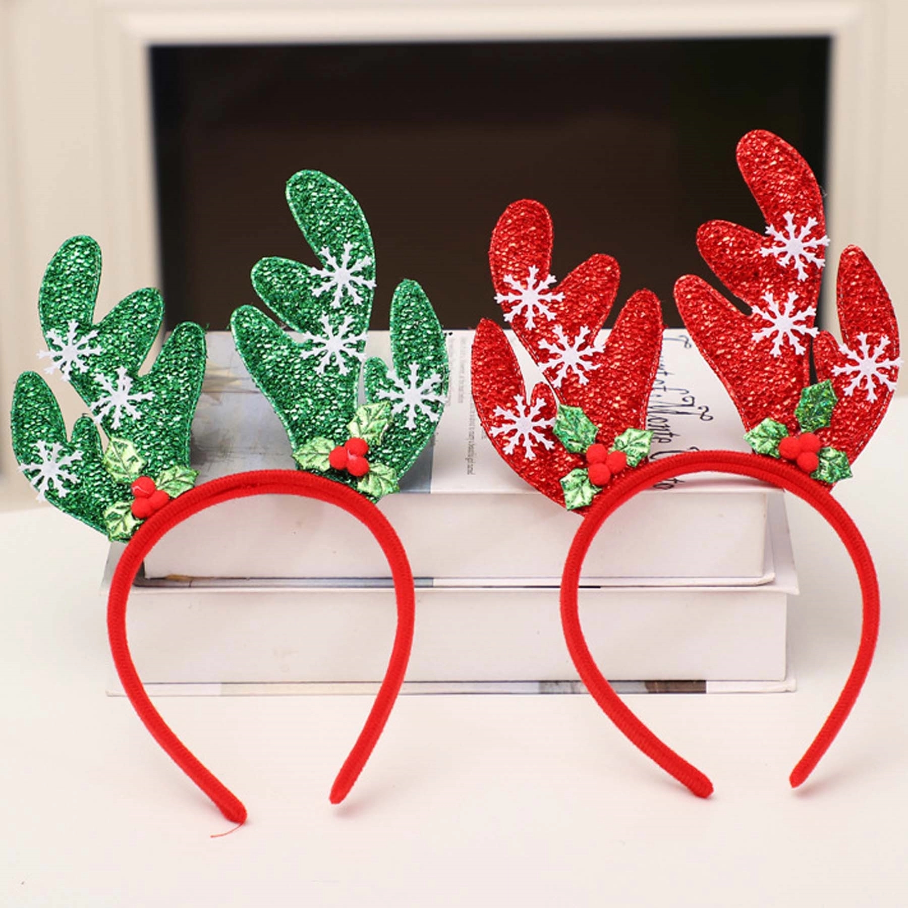 Christmas Antler Headband Hair Hoop 2