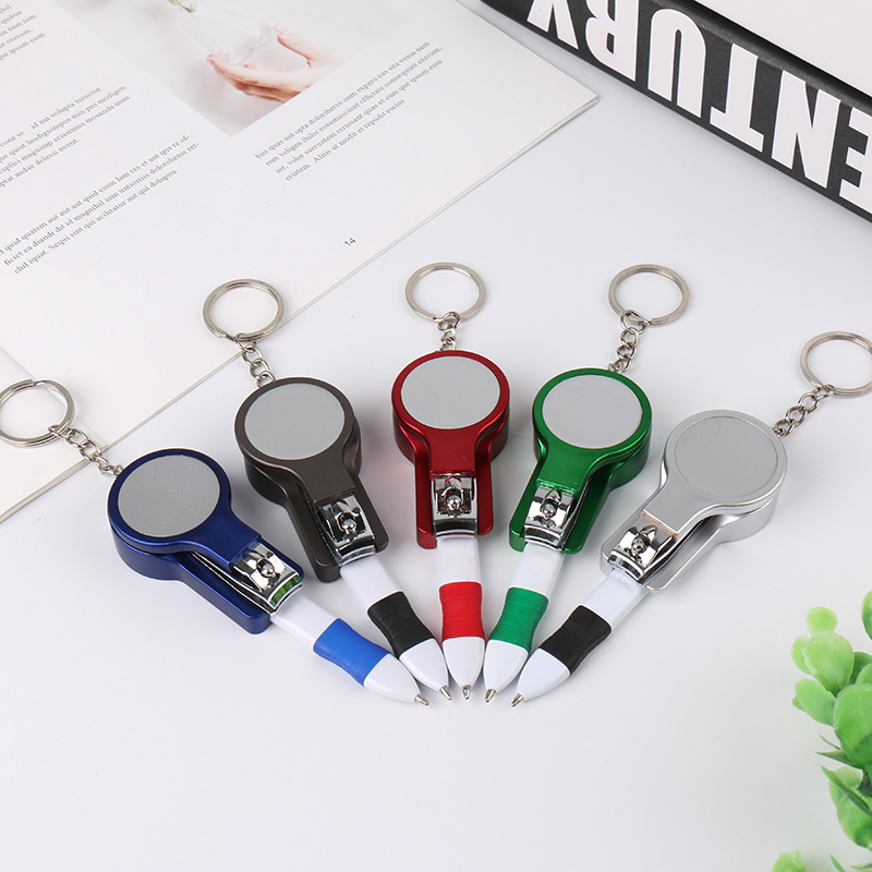Multifunctional Pen with Nail Clipper and Mirror 1