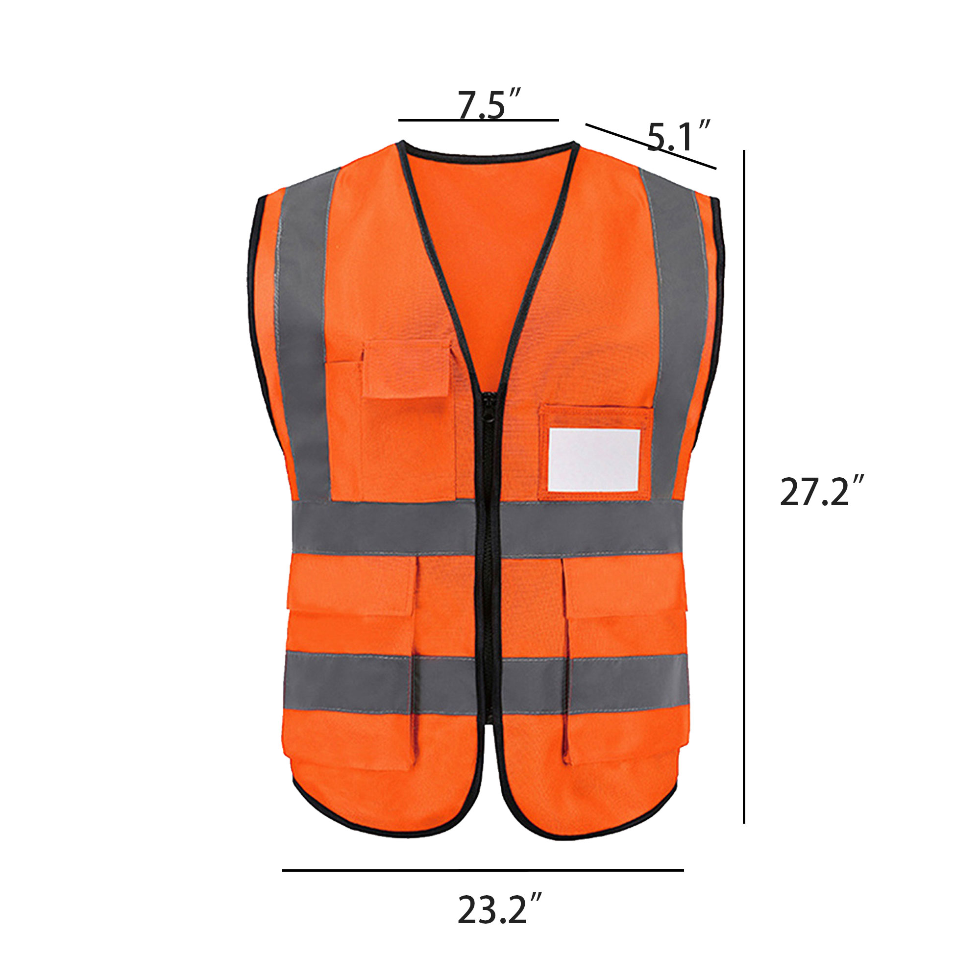 Multi Pocket Reflective Vest 2