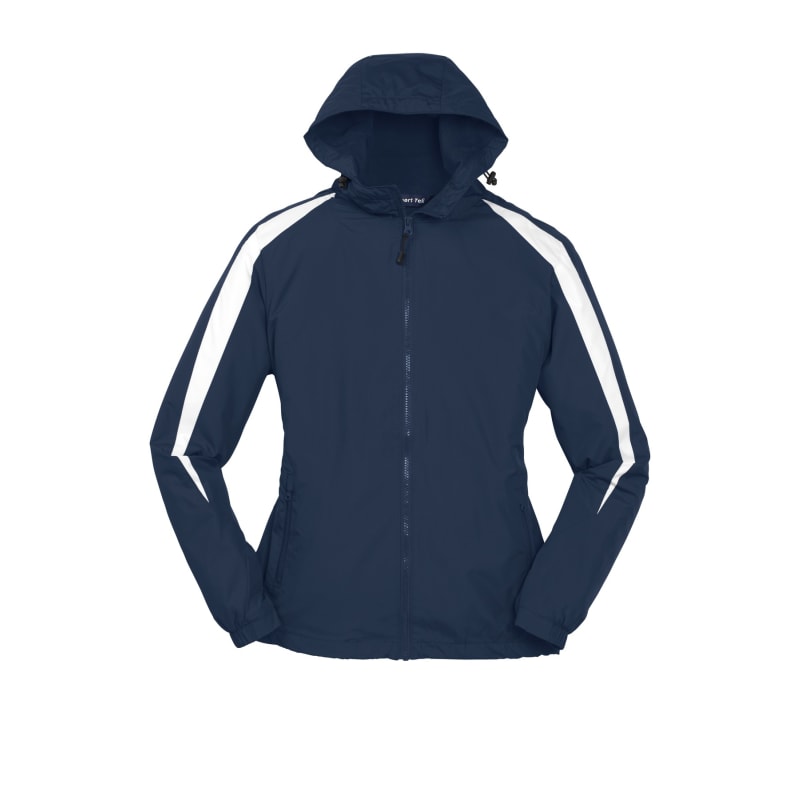 Sport-Tek Fleece-Lined Colorblock Jacket. 8