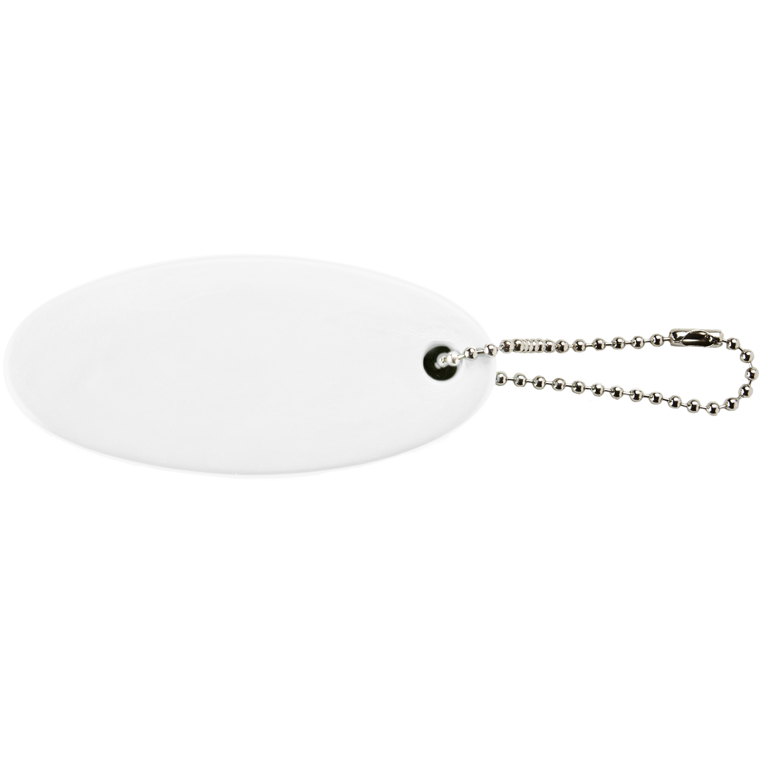 Oval Floater Key Tag 16