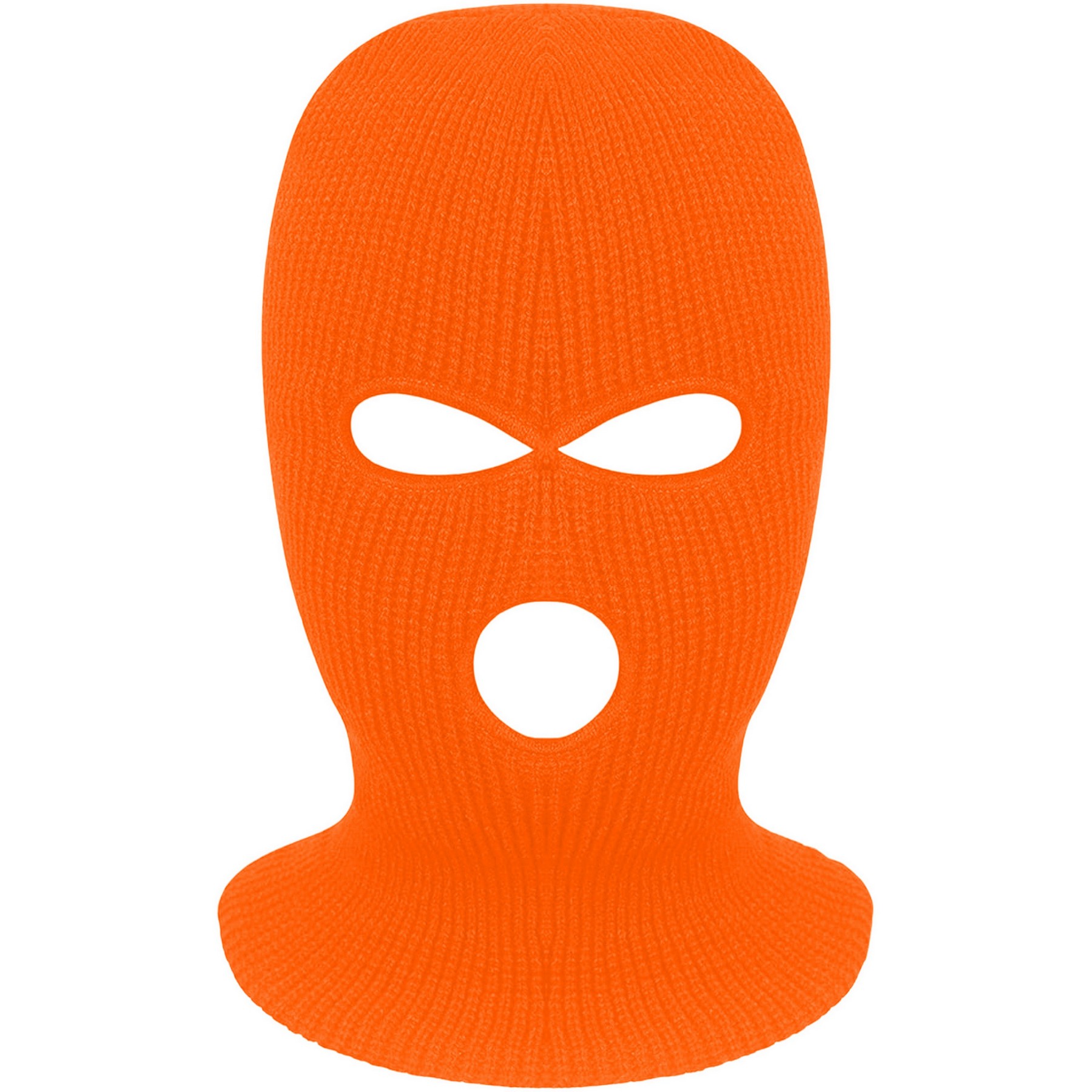 Custom 3 Holes Knitted Ski Mask Neck Gaiter Balaclava 16