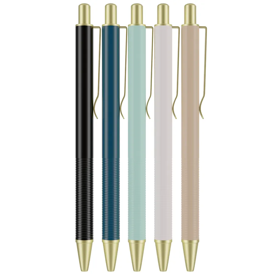 Decent Retractable Metal Ball Pen 2