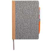 5.5" x 8.5" Recycled PET and Cork Bound Journal 26