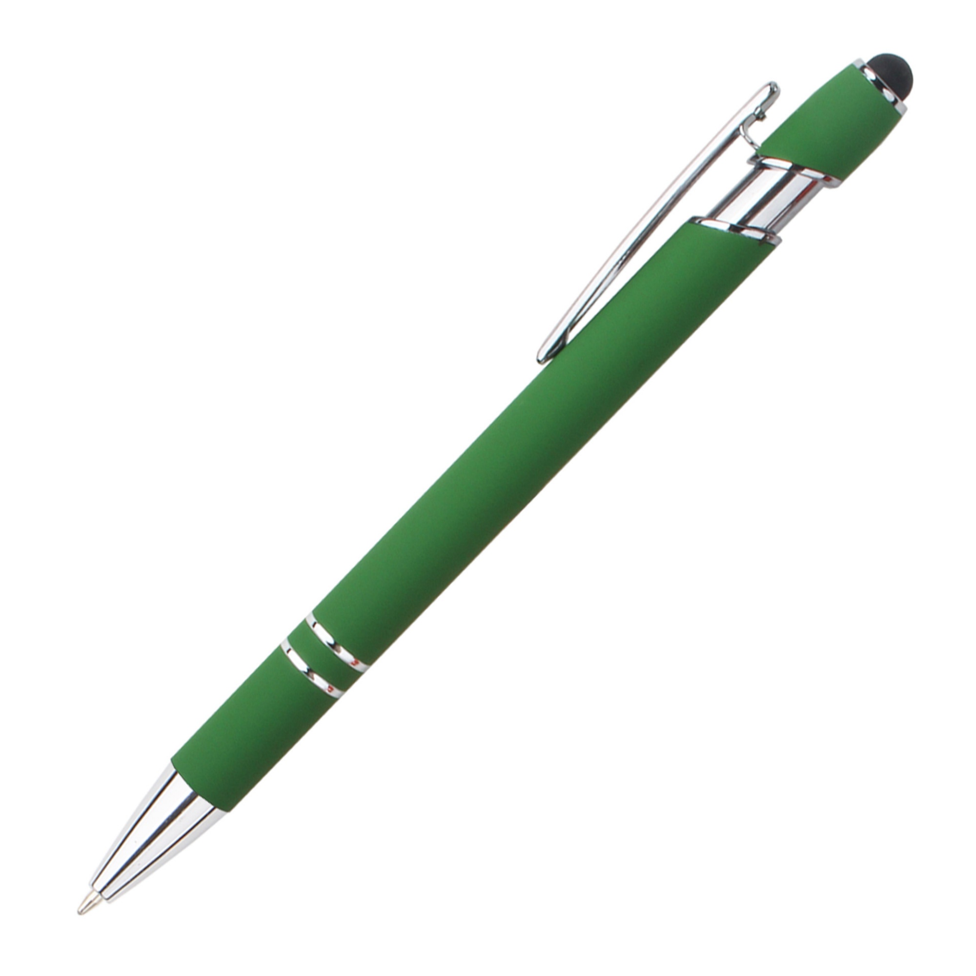 Stylus Tip Metal Ballpoint Pen 2-in-1 Retractable Design 15