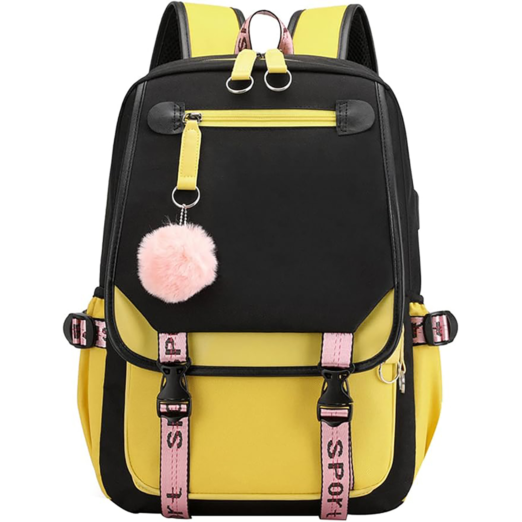 Middle School Student Backpack with USB 8