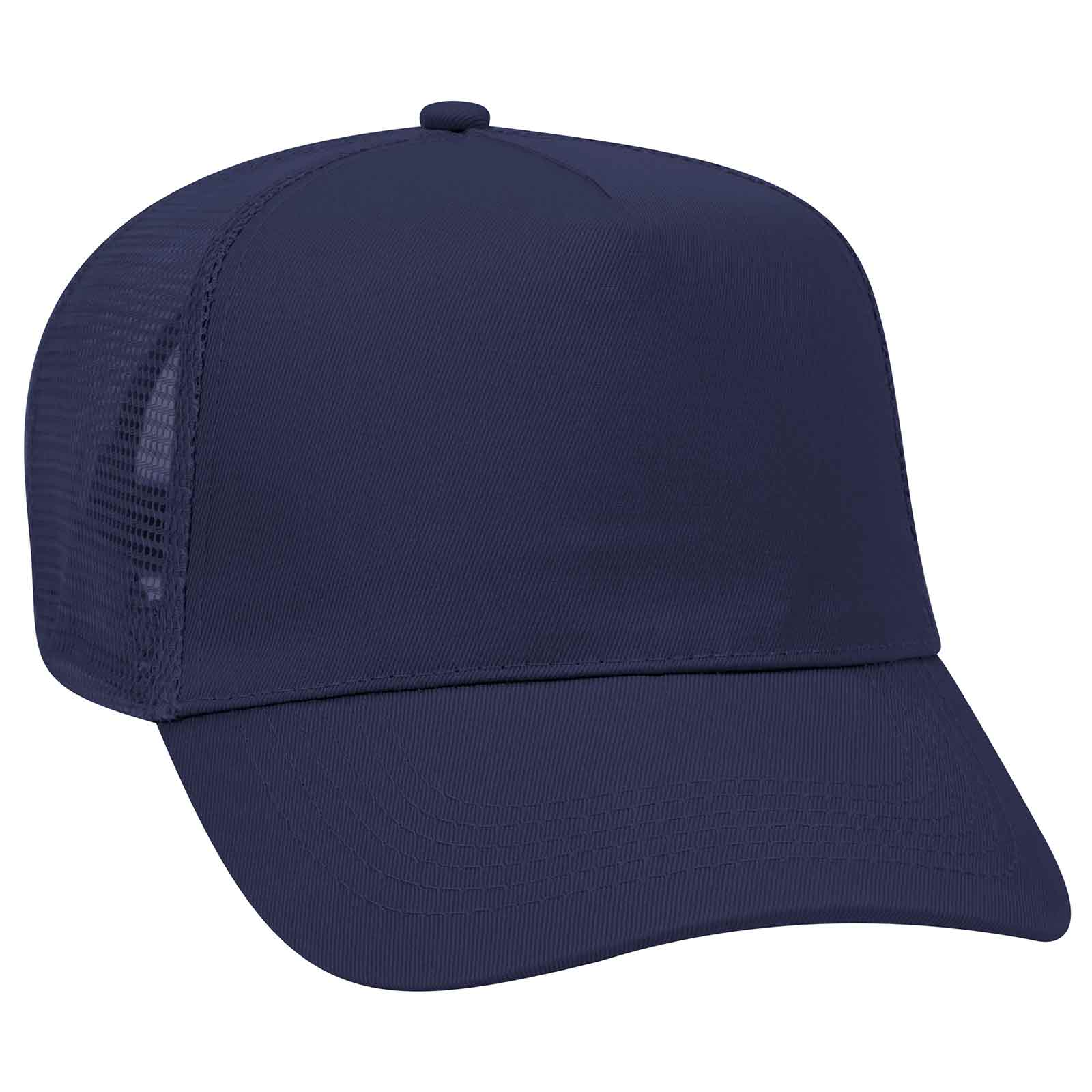 OTTO CAP® 5 Panel Mid Profile Mesh Back Trucker Hat 40