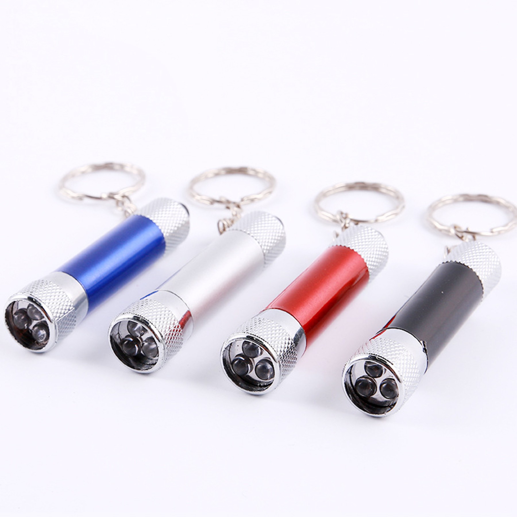 3 Led Aluminum Keychain Flashlight 2