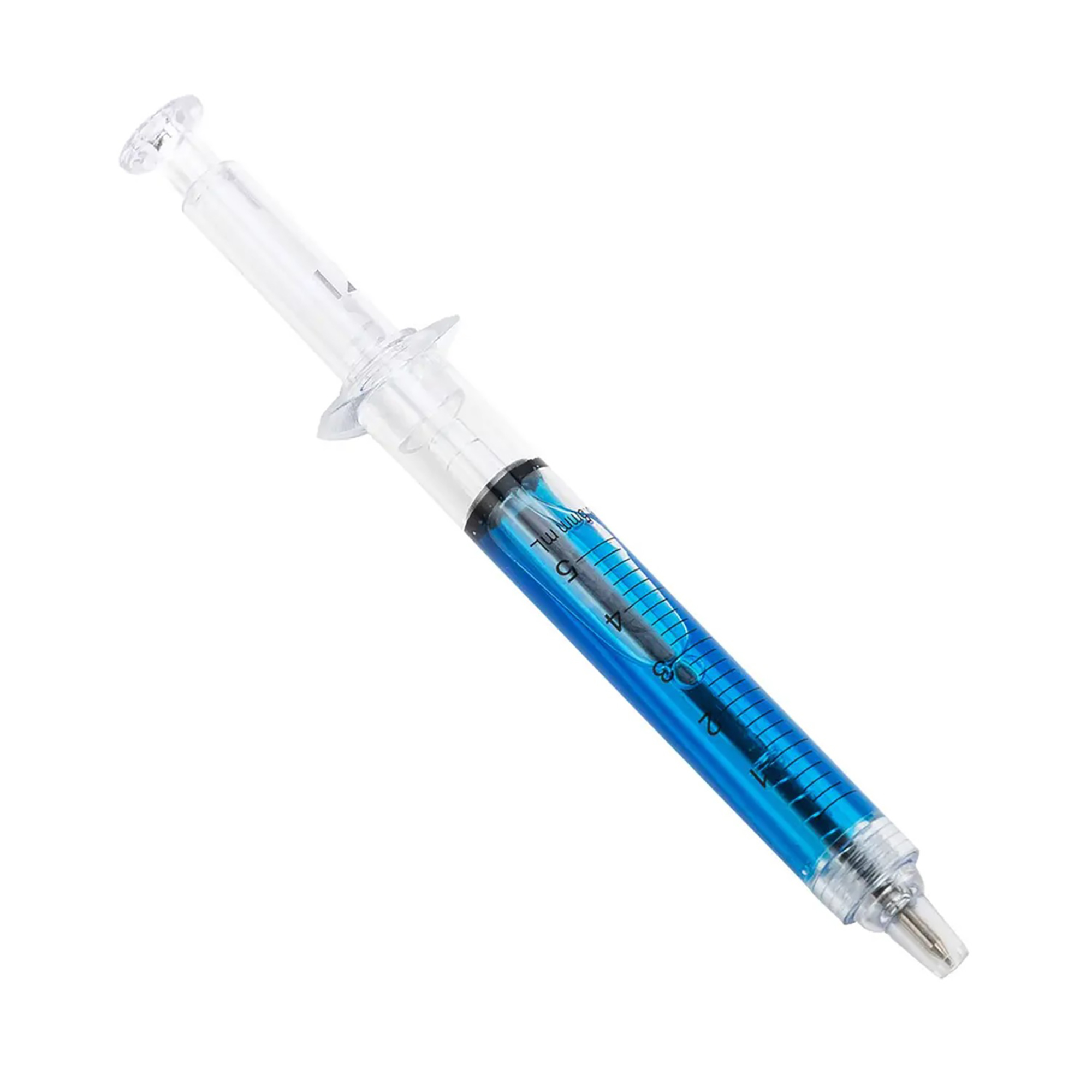 Syringe Ballpoint Pen Shape Oily Rollerball 7