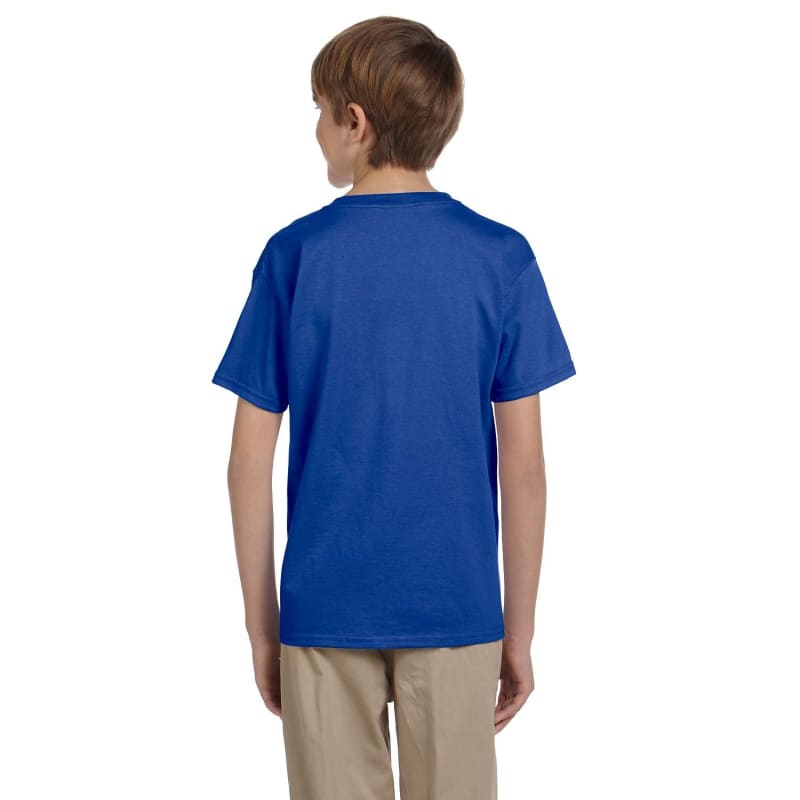 Hanes Youth 5.2 Oz., 50/50 ComfortBlend® EcoSmart® T-Shirt 6