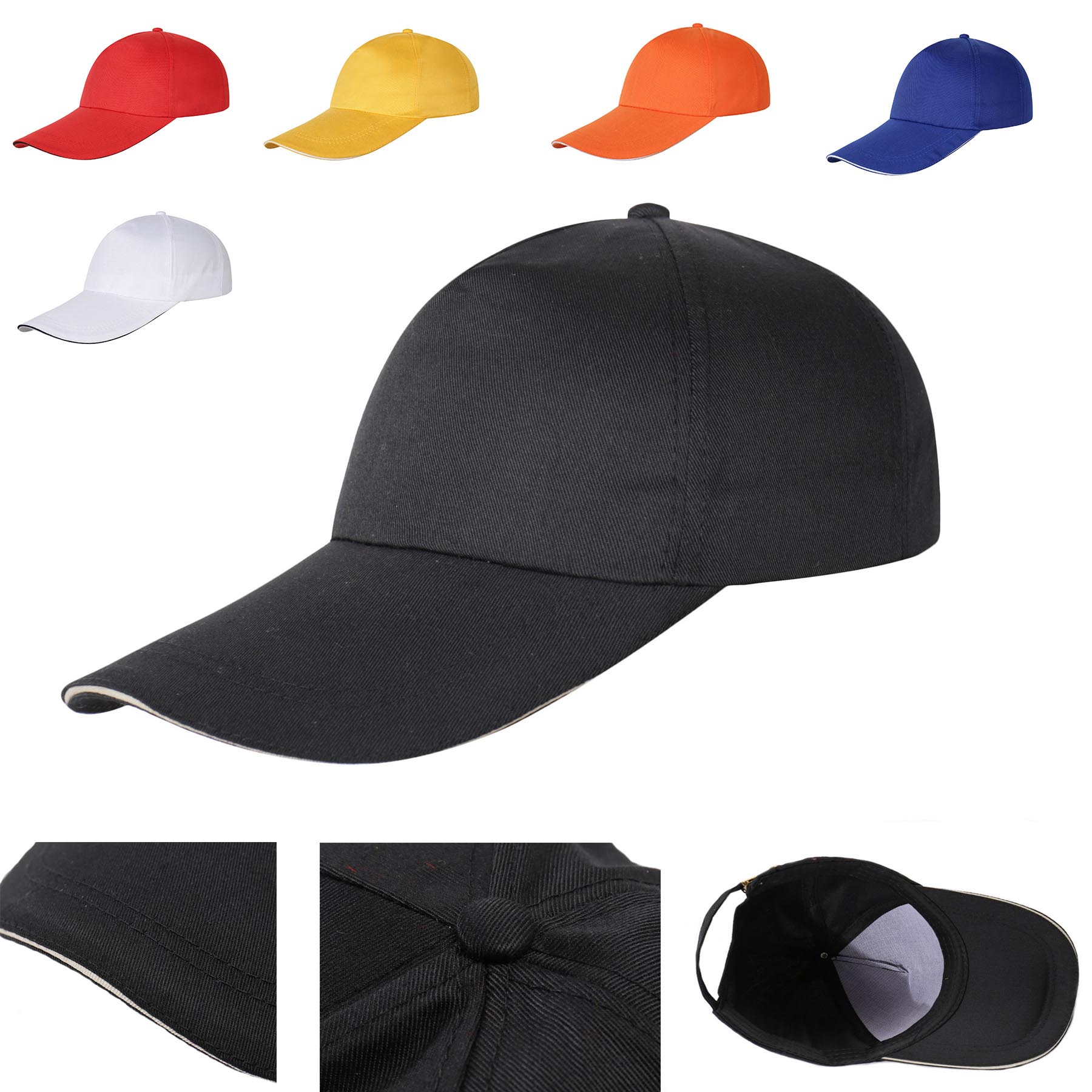Twill Cotton Baseball Cap 1