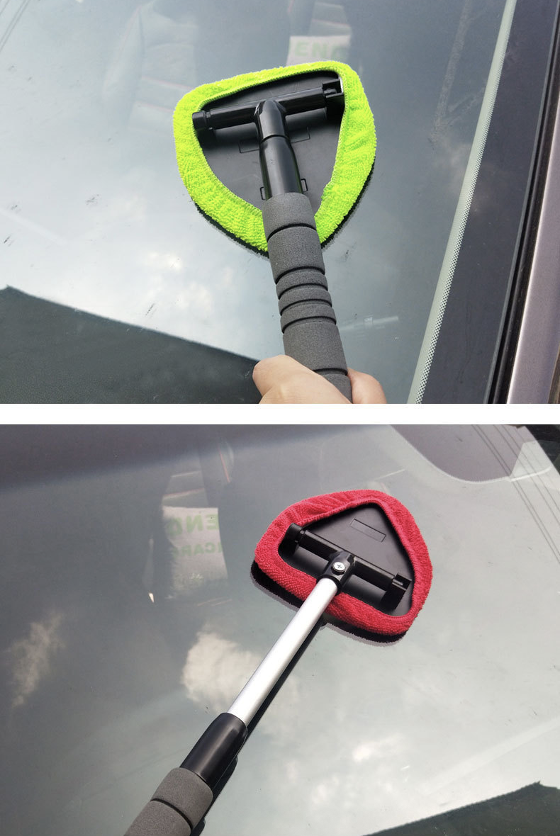 Windshield Wiper Cleaner with Extendable Long-Reach Handle 4