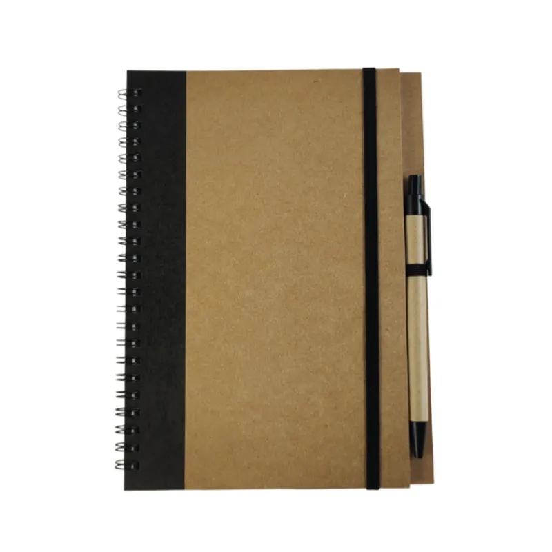 A5 Spiral Notebook & Pen 3
