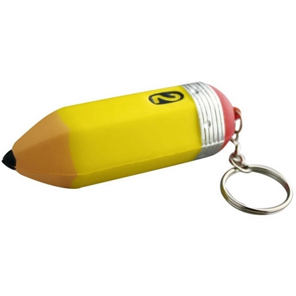 Pencil Stress Ball Key Chain 1