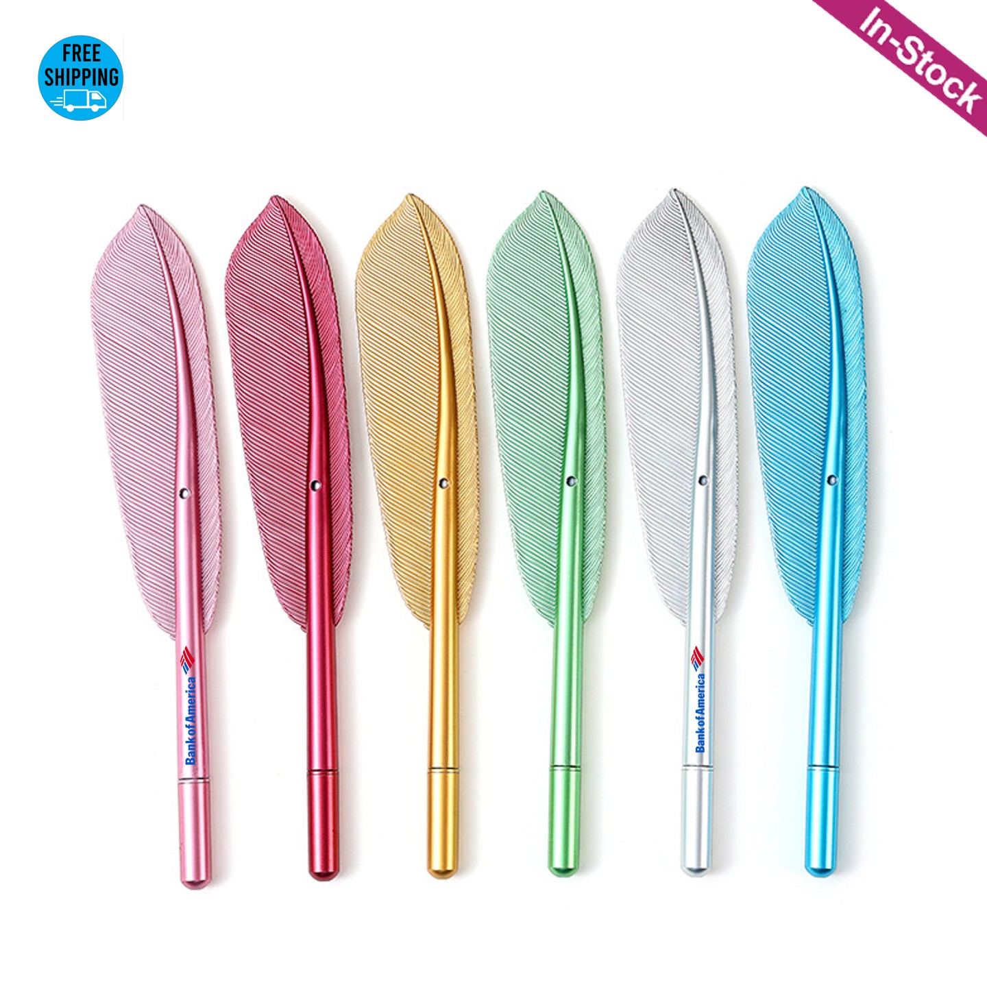 Small Size Feather-shaped Gel Pen 2