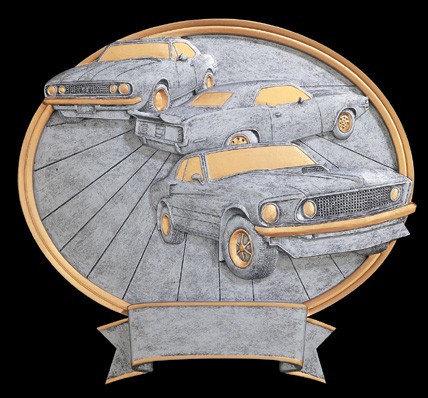 8" Muscle Car Legend Plate 2