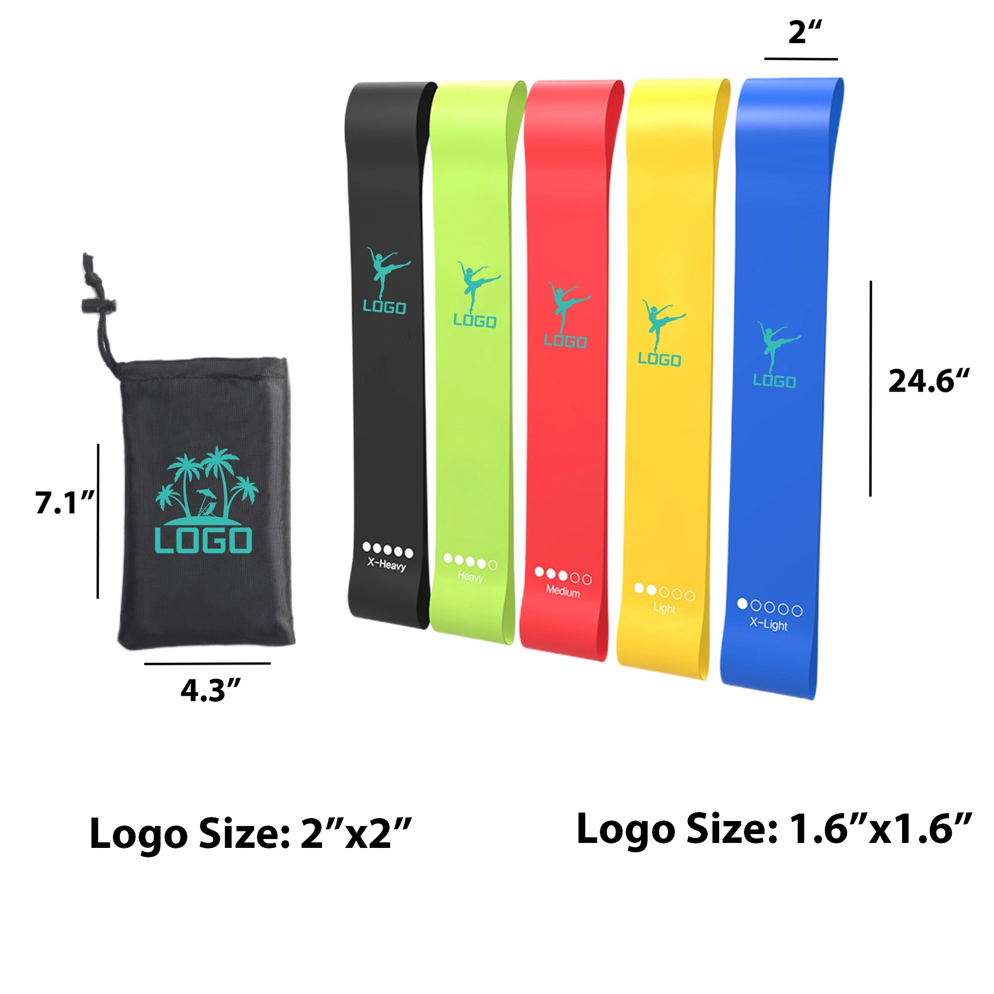 Exercise Loop Resistance Bands 3