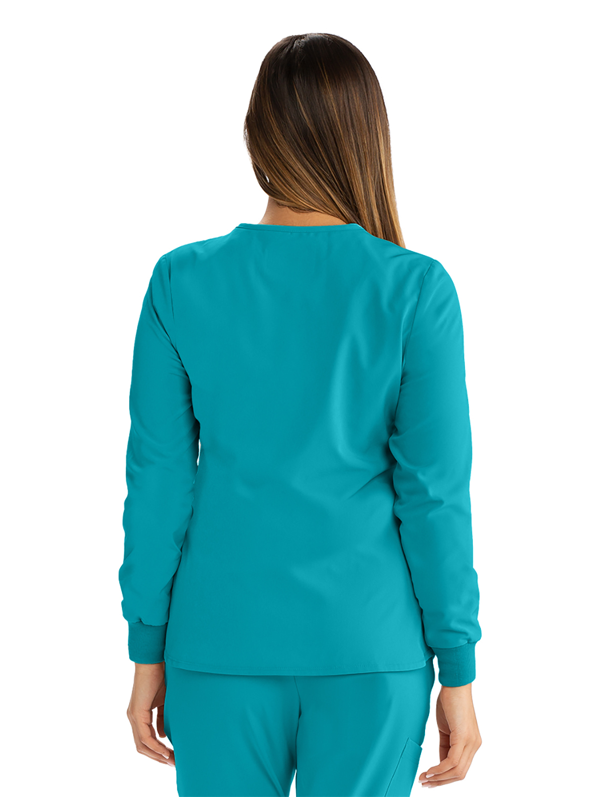 Skechers - Women's Two-Pocket Snap-Front Stability Warm-Up Scrub Jacket 35