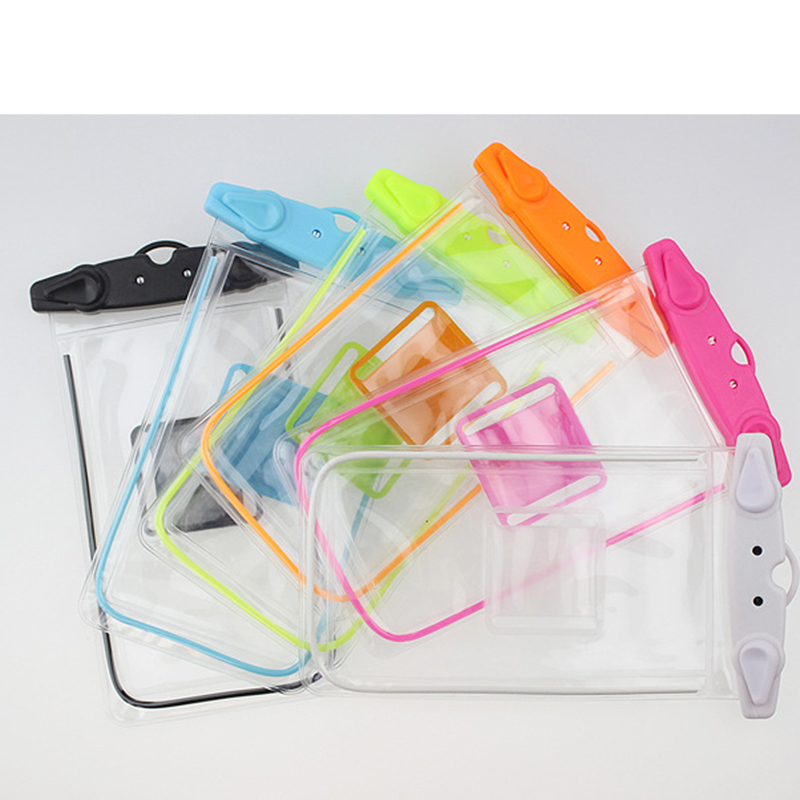 PVC Waterproof Phone Pouch W/ Luminous Strip 9