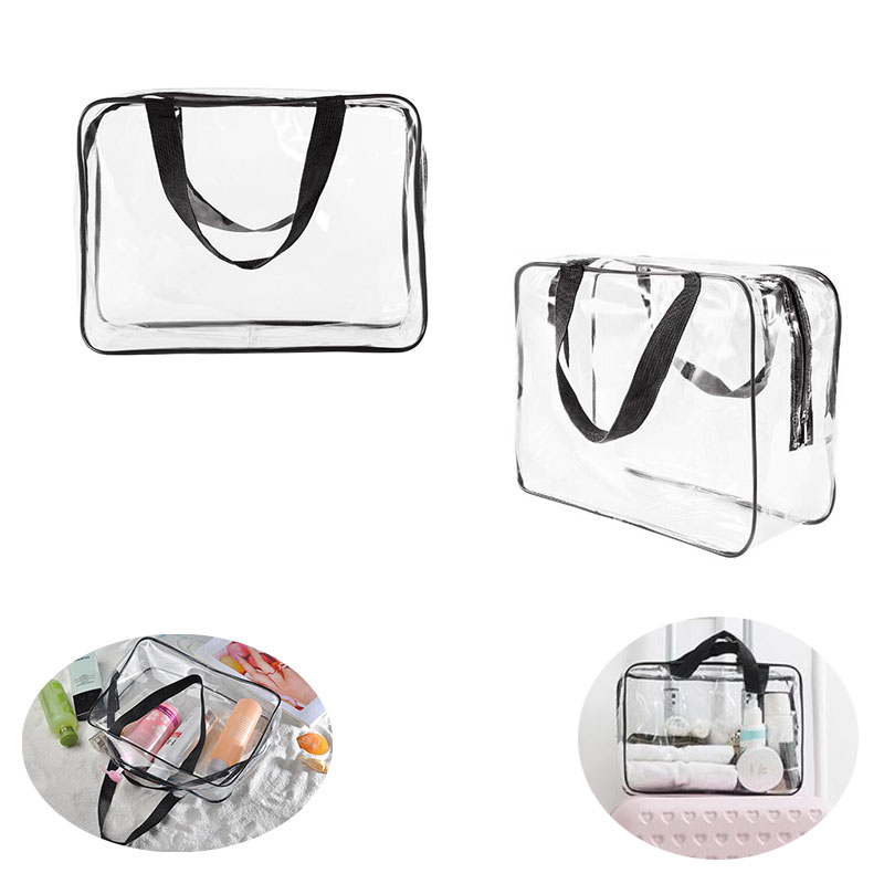 Large Size PVC Clear Cosmetic Bag 2