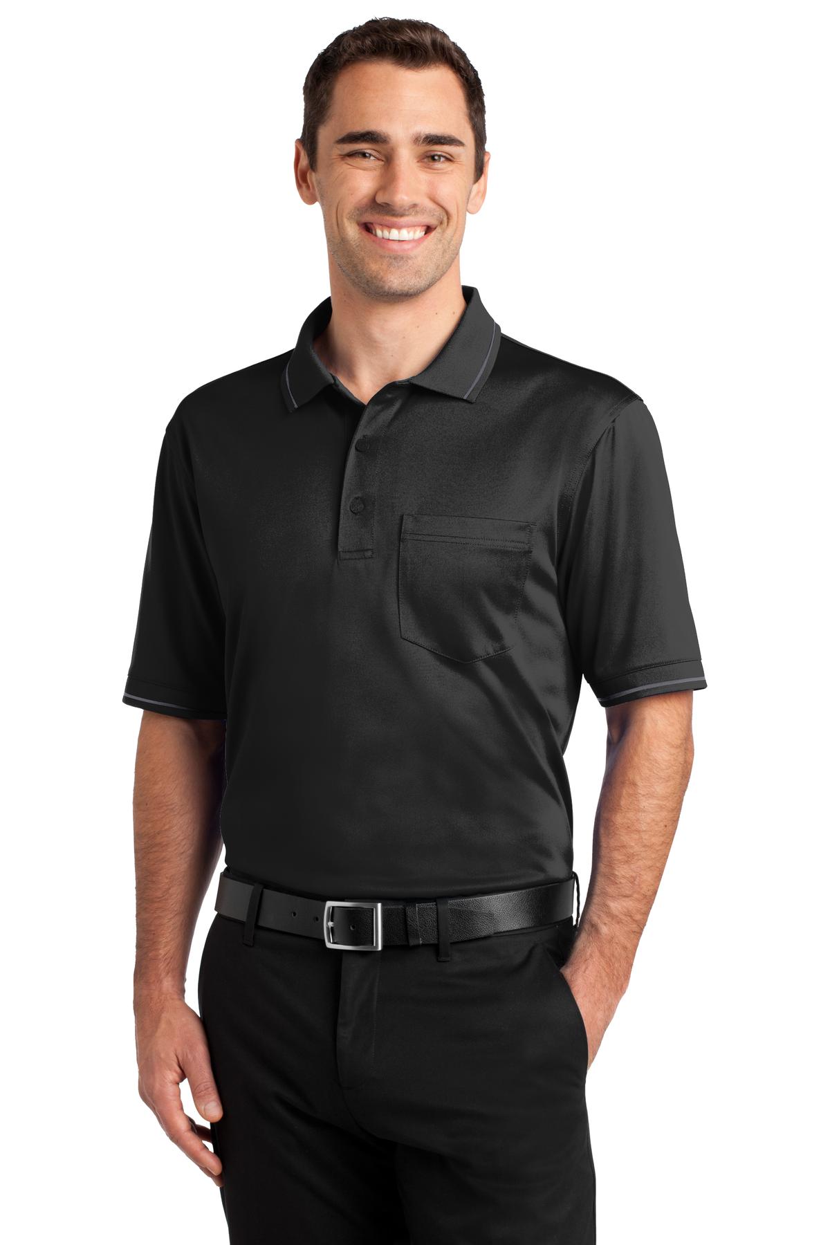 CornerStone Select Snag-Proof Tipped Pocket Polo. CS415 27
