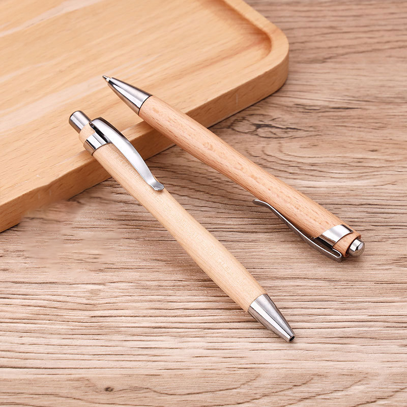 Gourd Shape Sandalwood Ballpoint Pen 2