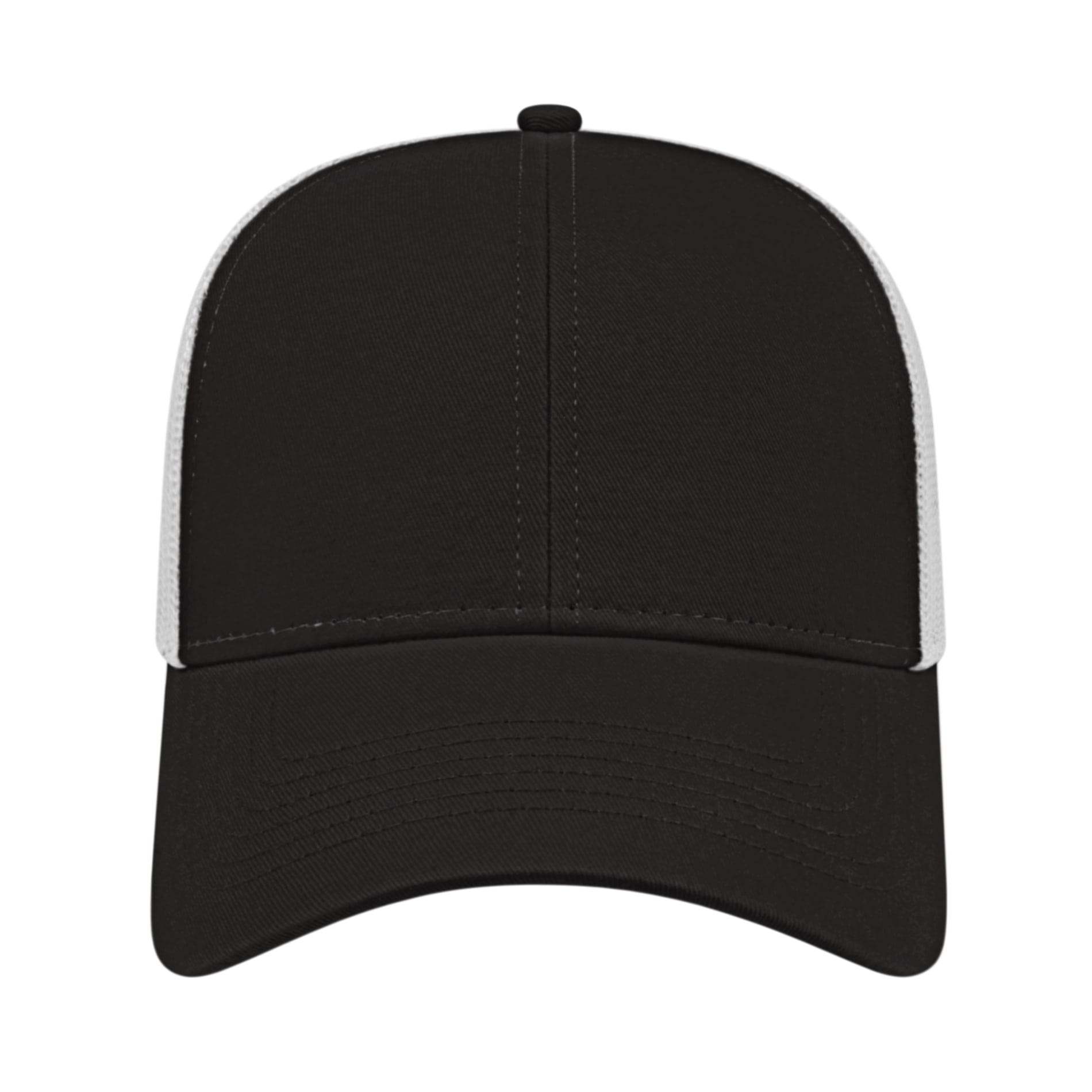 Cap America Two-Tone Trucker Mesh Back Cap 216