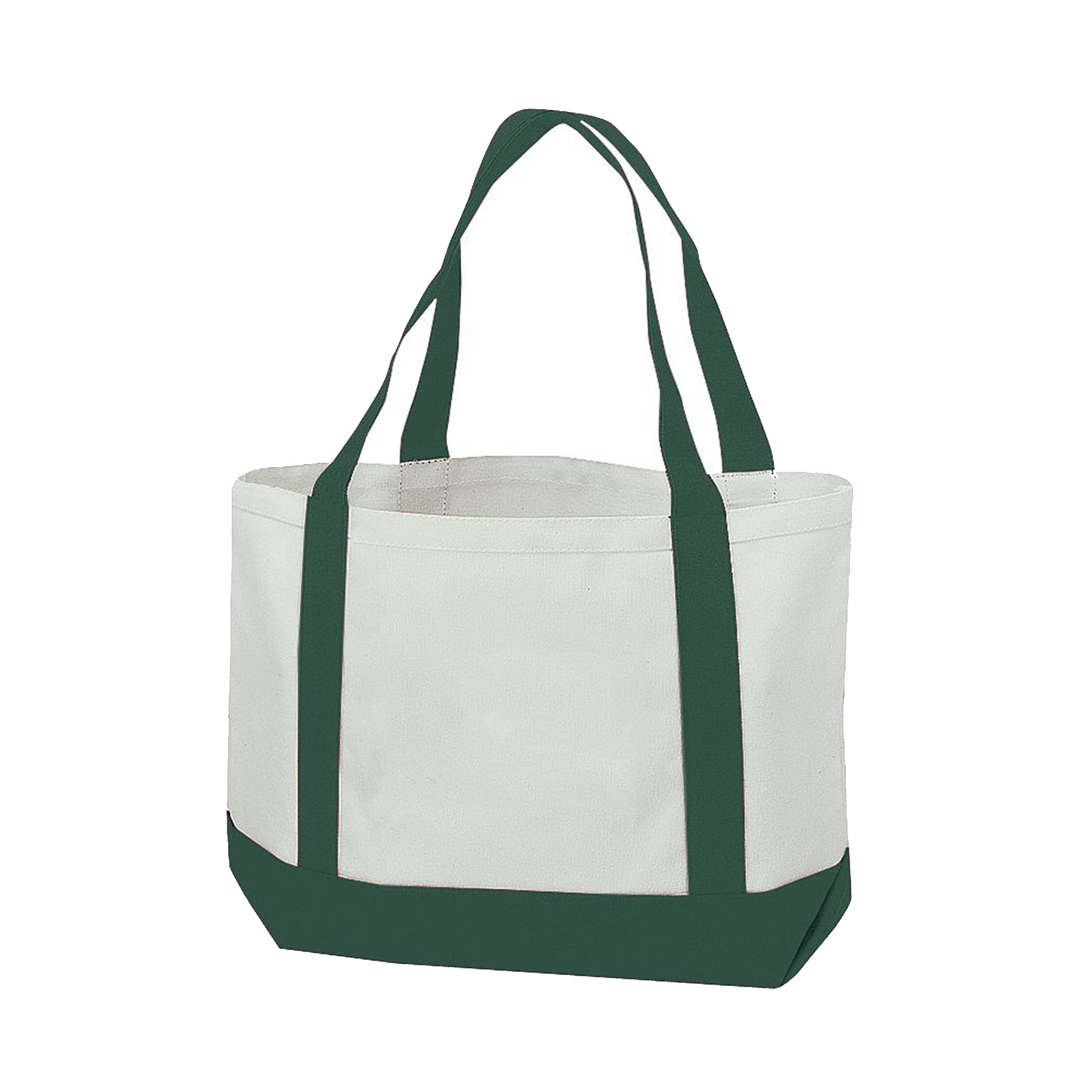 13 oz. Two-Tone Cotton Canvas Tote Bag 4