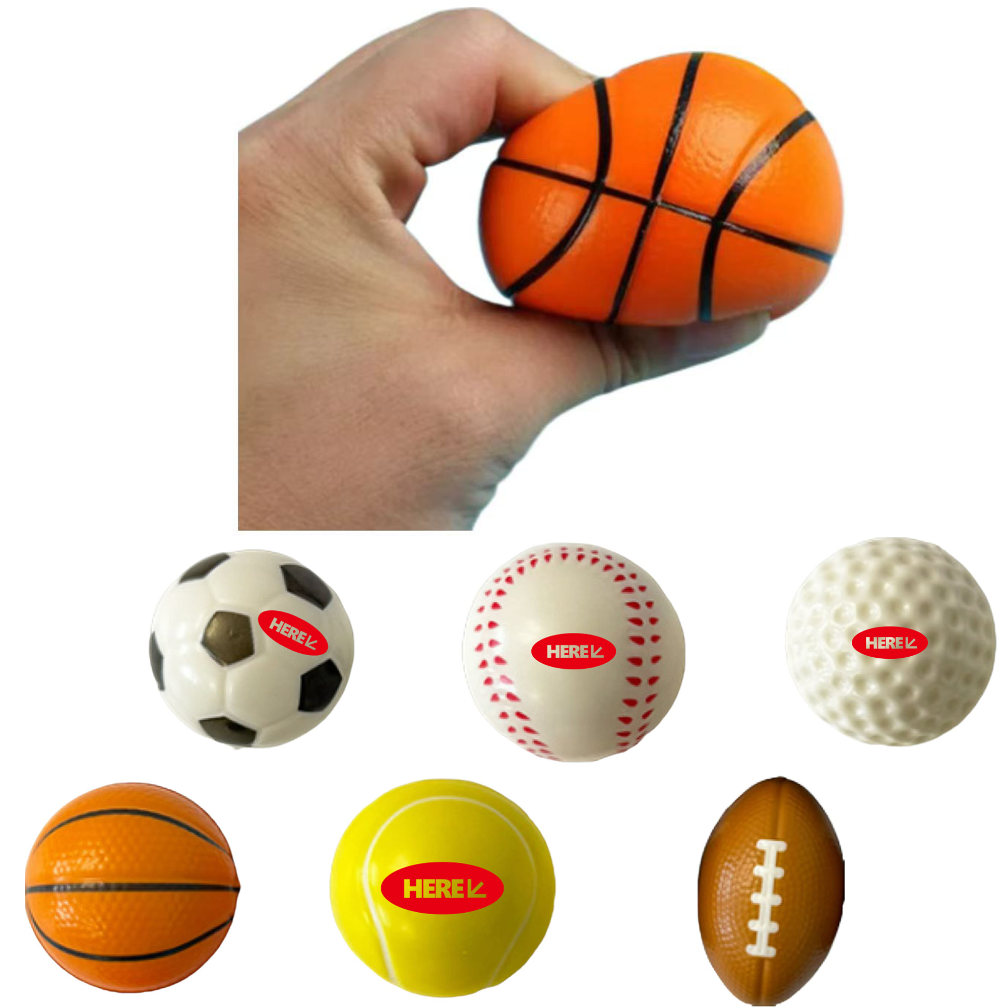 Soccer-Themed Stress Ball 2
