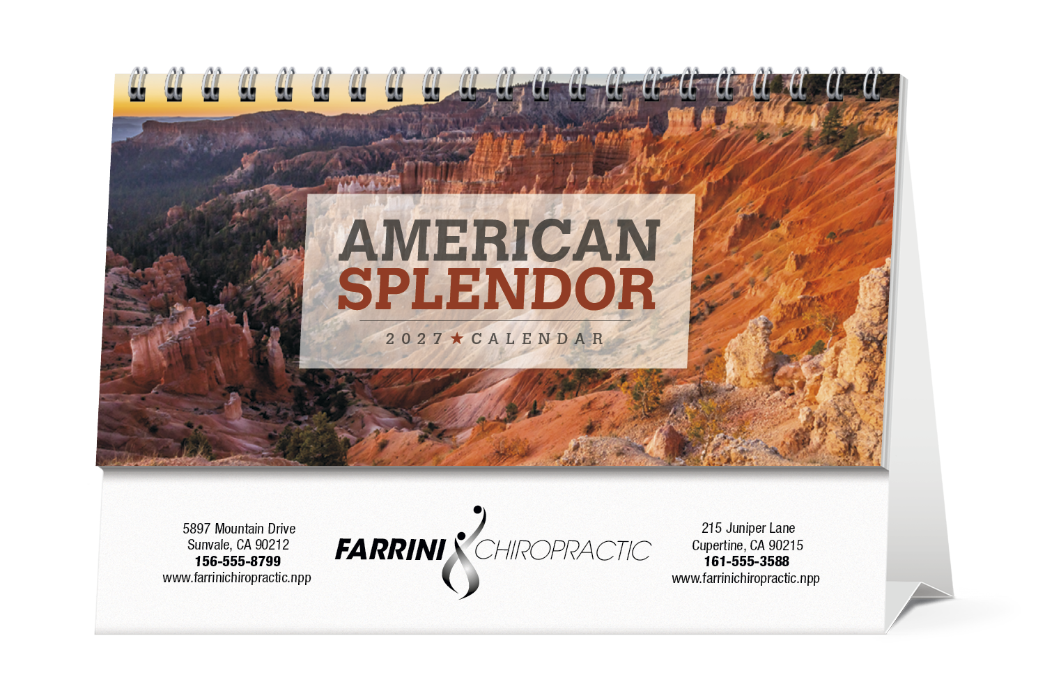 Triumph® Calendars American Splendor Desk Calendar 41
