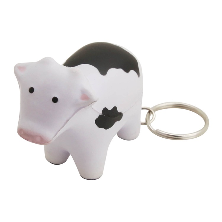 Stress Cow Key Ring 2