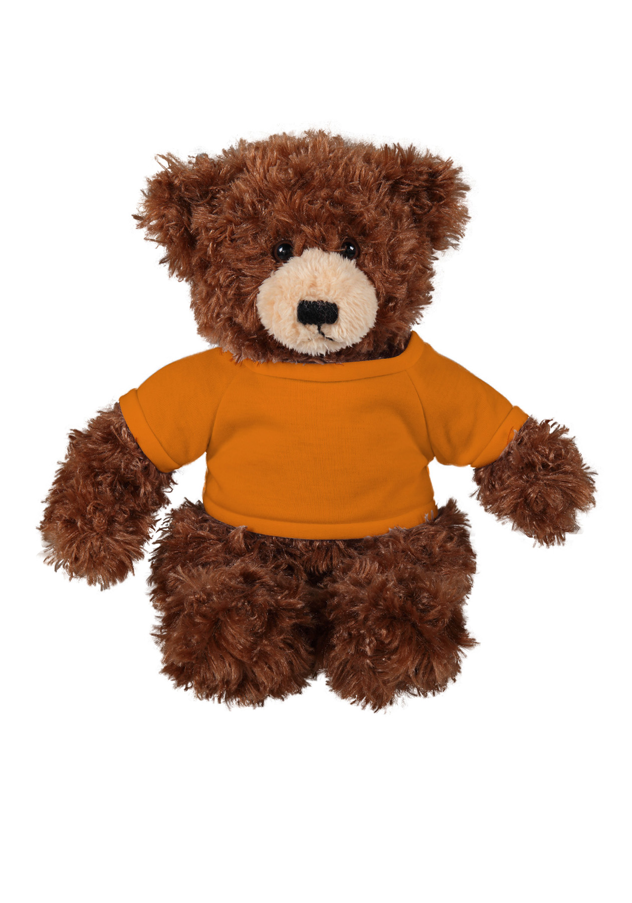 soft plush Chocolate Brandon Bear with t-shirt 8