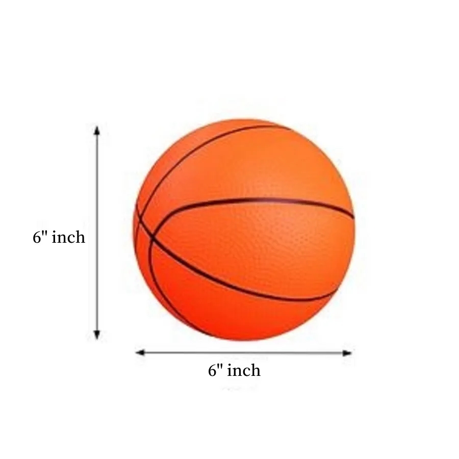 6 Inch Mini Inflatable Basketball 6