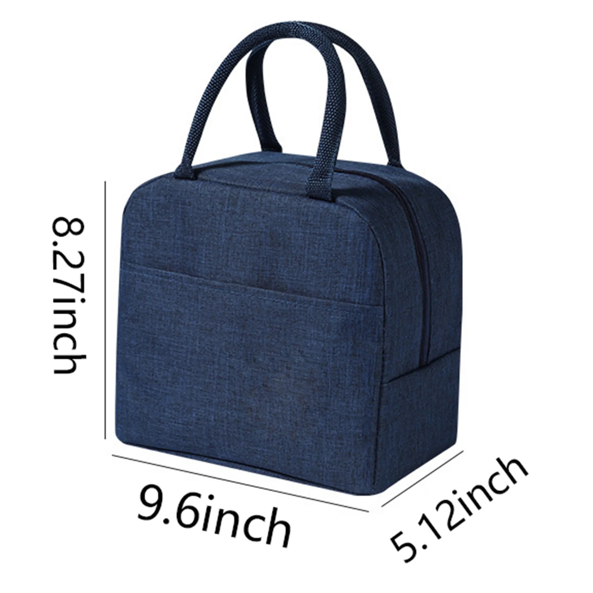 Oxford Cloth Insulated Lunch Bag Handbag 2