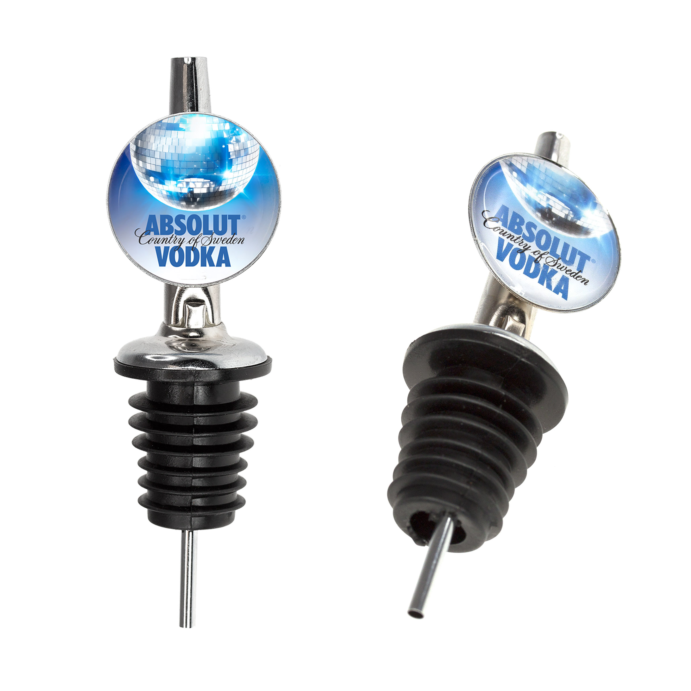 Liquor Pourer with Full Color Dome