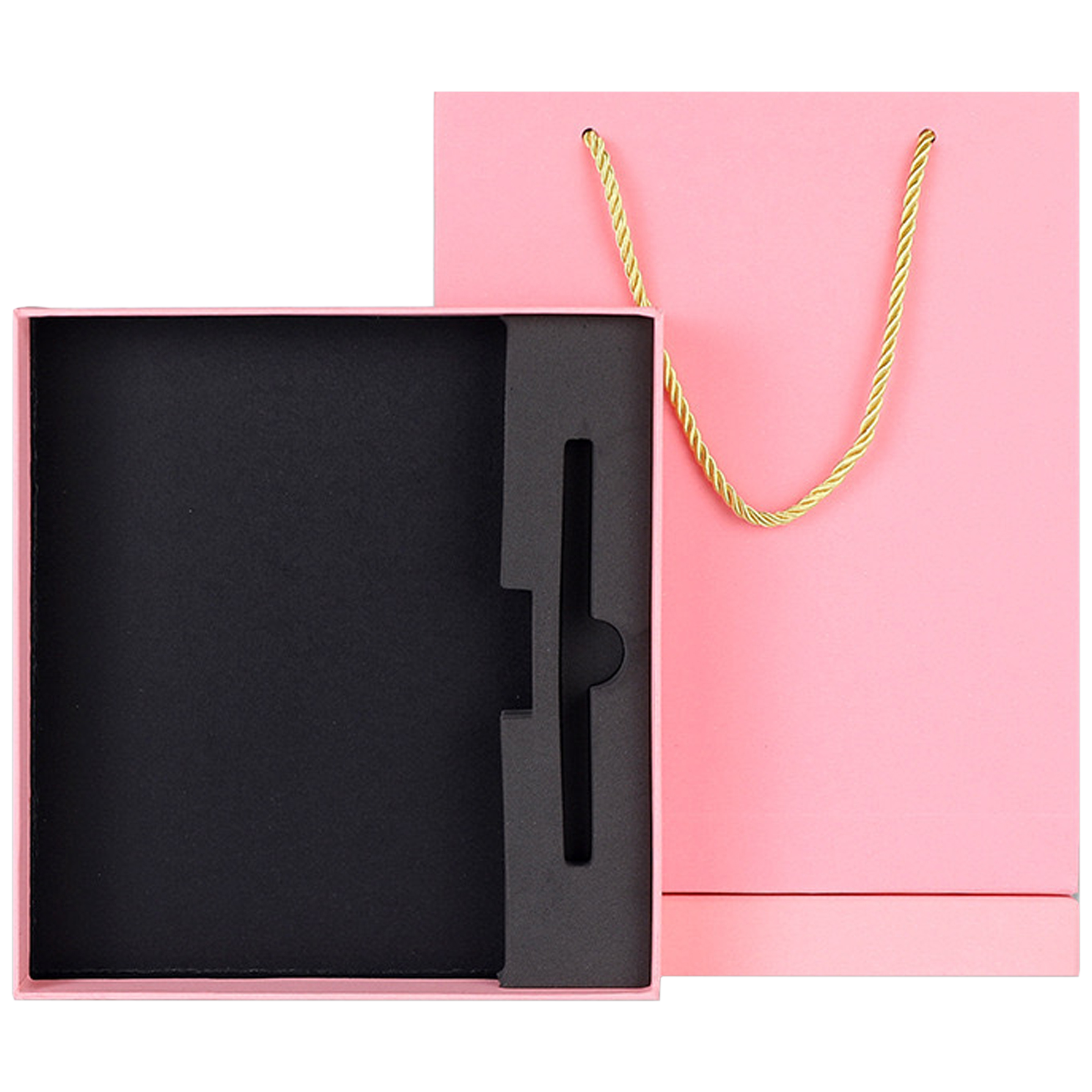 Faux Leather Business Notebook Gift Box And Bag 6