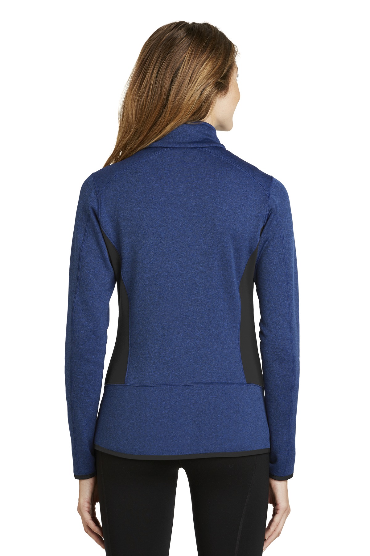 Eddie Bauer Women's Full-Zip Heather Stretch Fleece Jacket. EB239 3