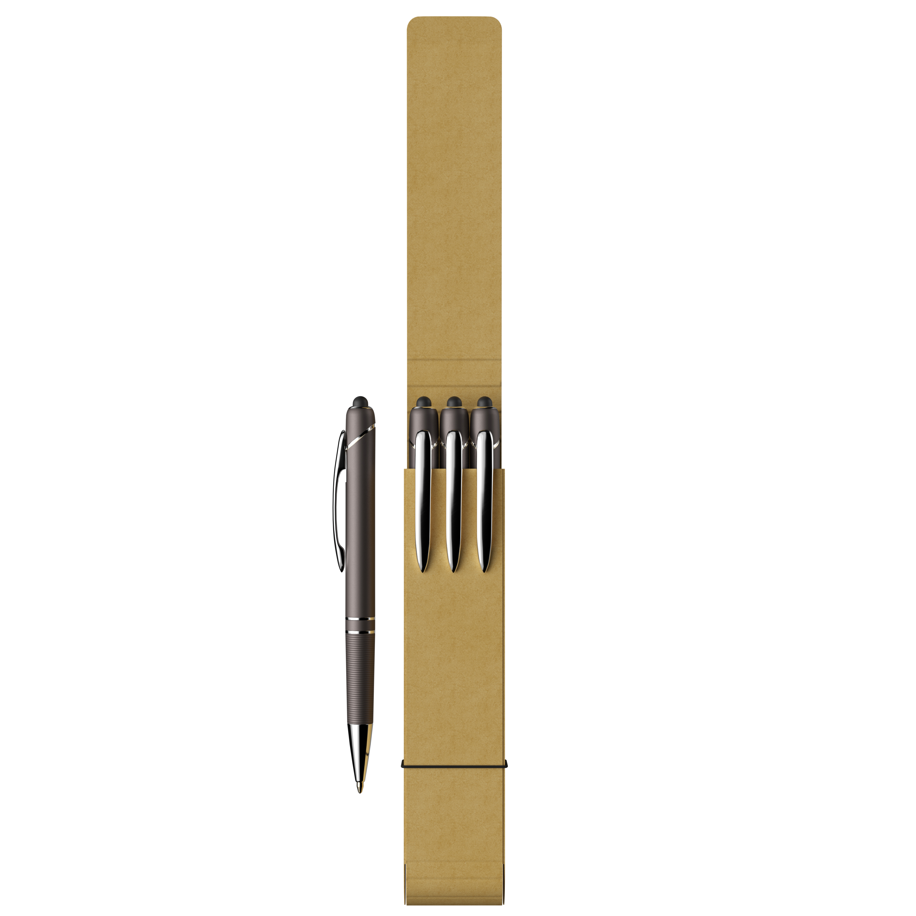 3-piece glacio pen set with recycled case 13