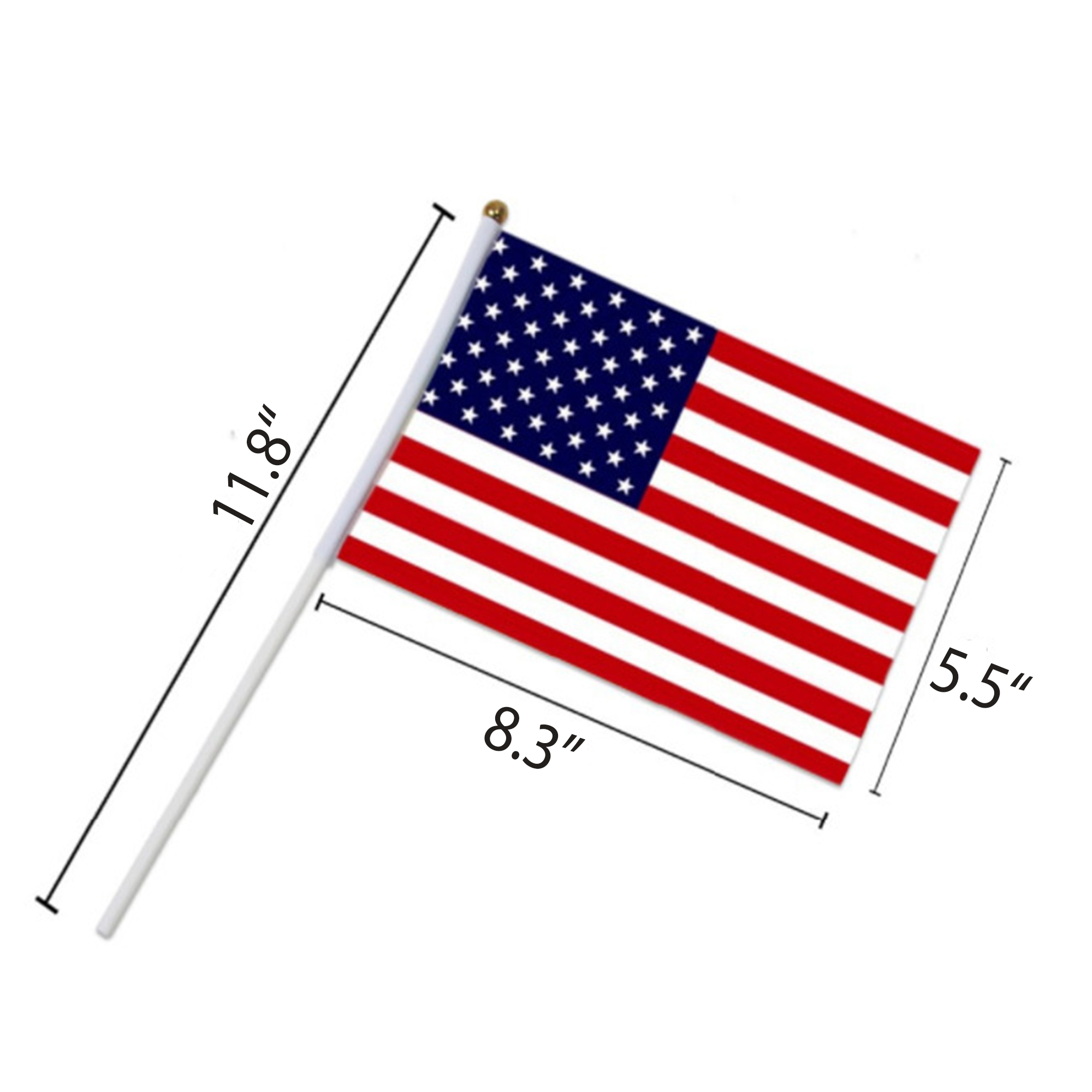 American Pride Hand Wave Flag 1