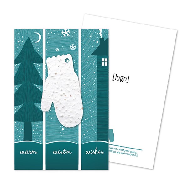 Seed Paper Shape Postcard 11
