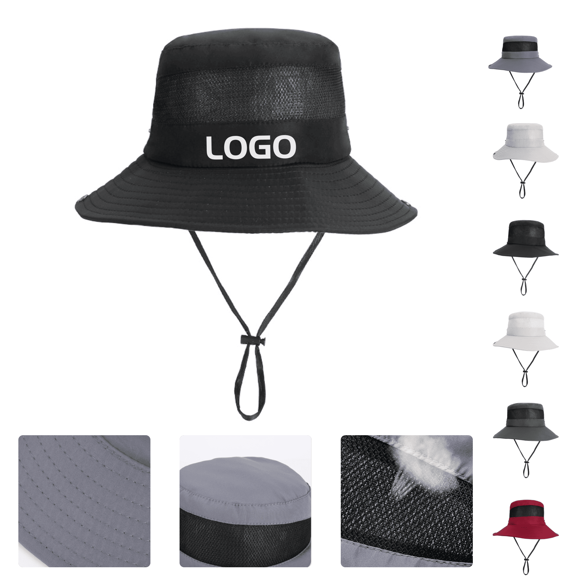 Breathable Mesh Sun Protection Hat 7