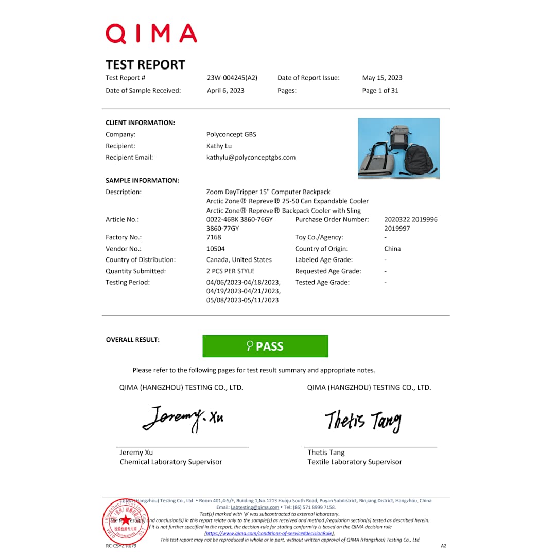 Zoom DayTripper 15" Computer Backpack 19