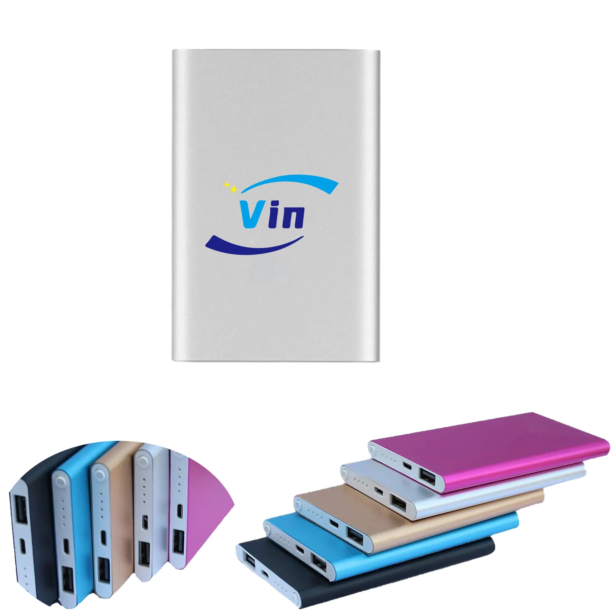 5000 mAh Portable Charger MOQ 10PCS