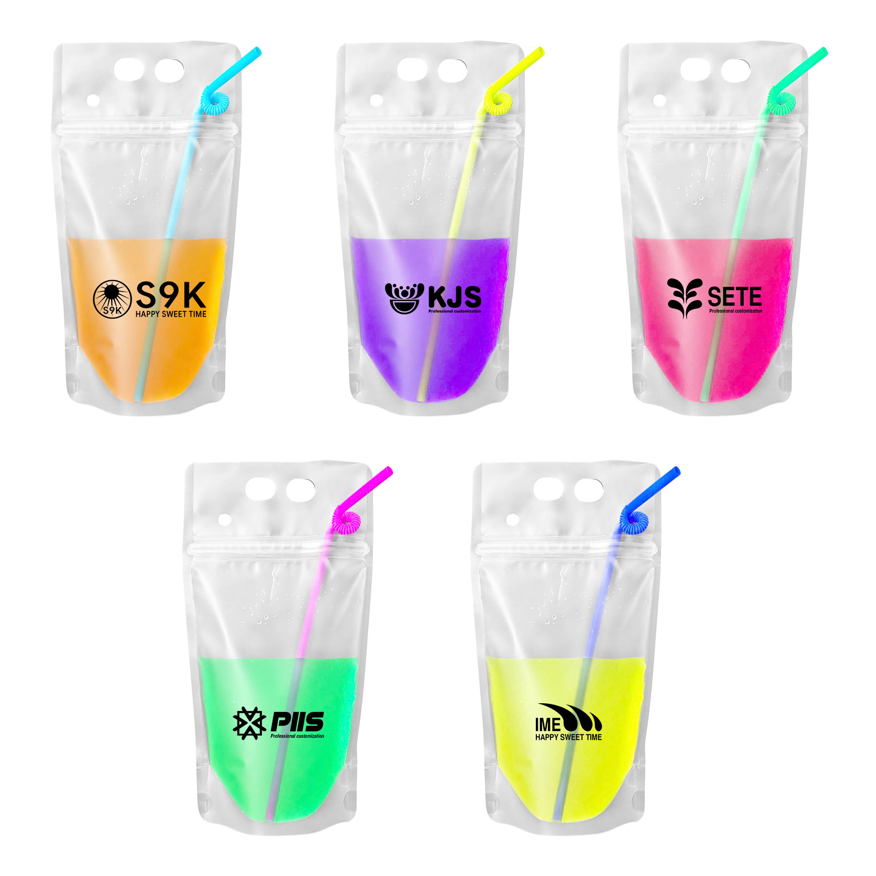 Juice Pouch With Straw 2